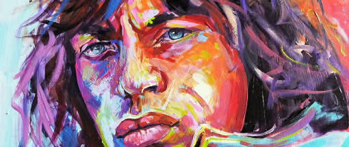 Faszination expressives Portrait