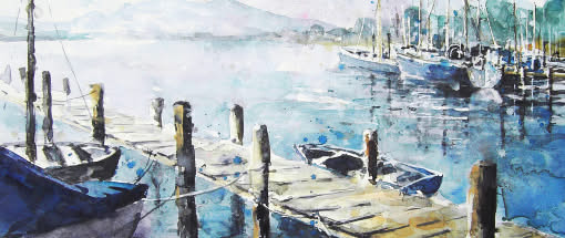 Das lockere Aquarell