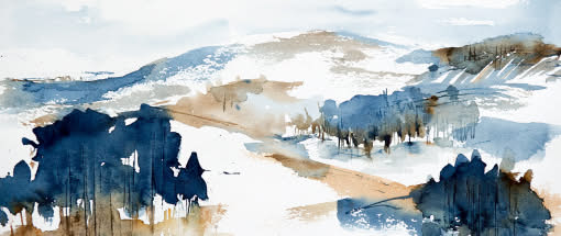 Kreative Landschaften in Aquarell